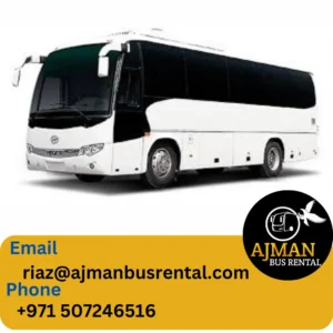 luxury bus for rent ajman